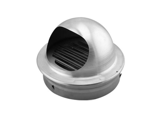 CE Duct Fan Accessories , Round air inline duct exhaust fan 100mm rain proof