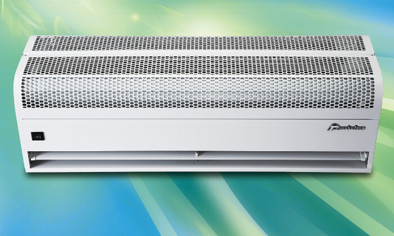 Entryway Hot Water Air Curtain / Water Source Heating and Cooling Air Curtain