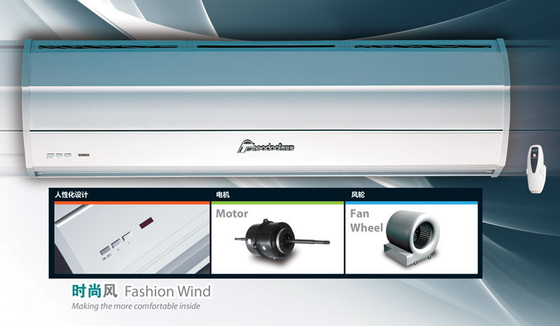 Cortina d'aria compatta del modello di moda tramite flusso d'aria centrifugo